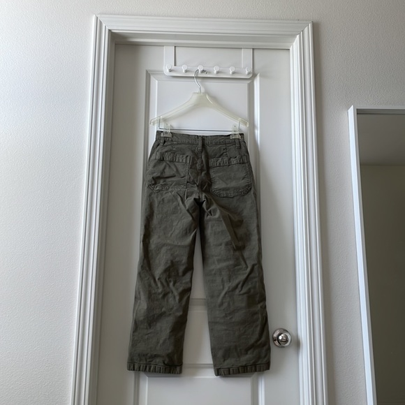 J Crew straight cargo pants in olive green - Picture 2 of 7